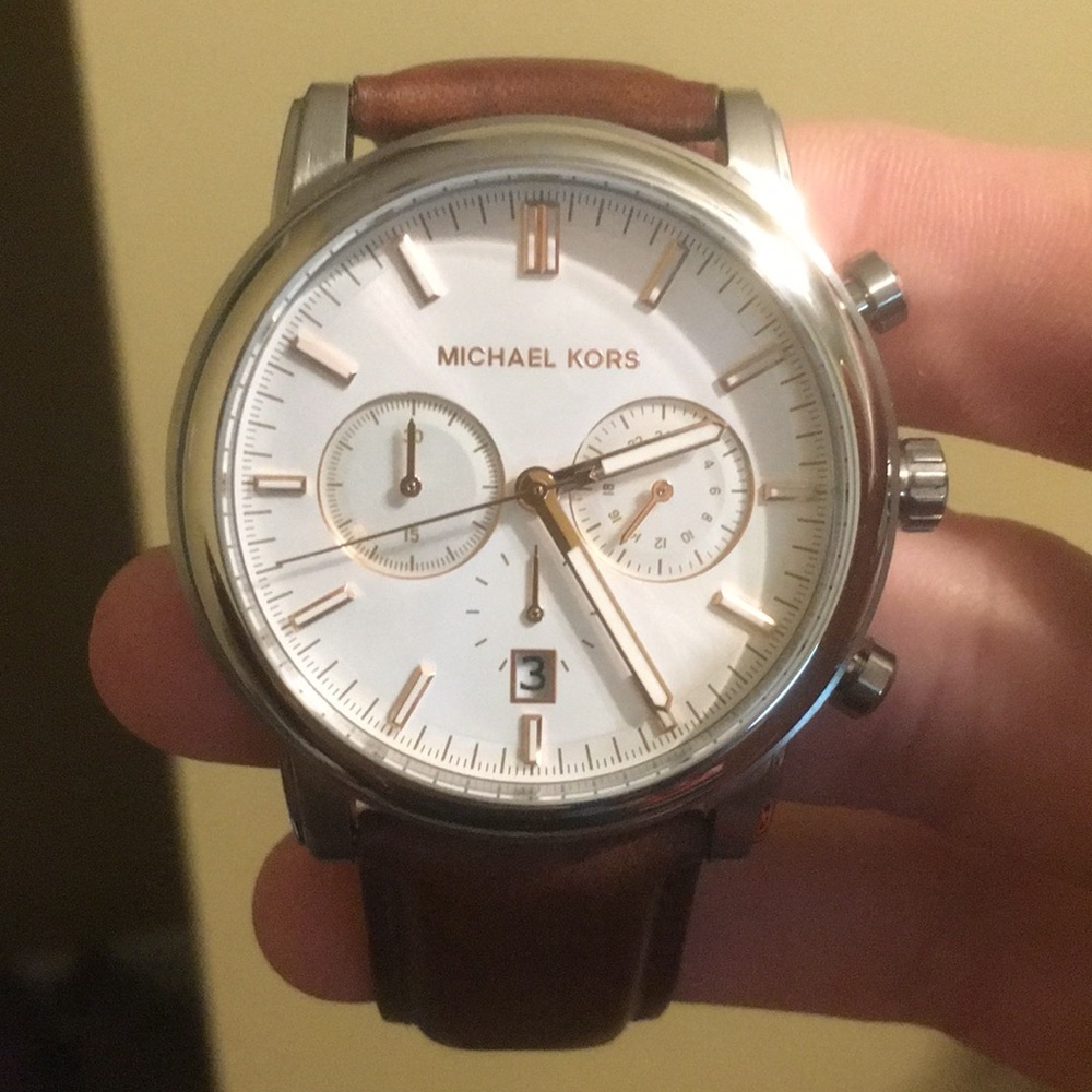MK Landaulet Chronograph White Dial Men's Watch
